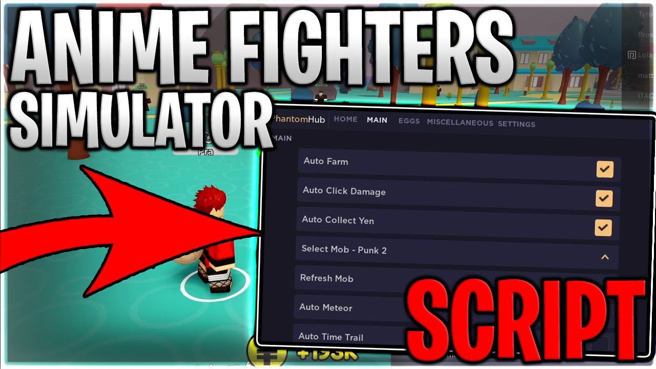 [UPDATE] Anime Fighters Simulator Script Hack Auto Farm, Infinite Yen ...