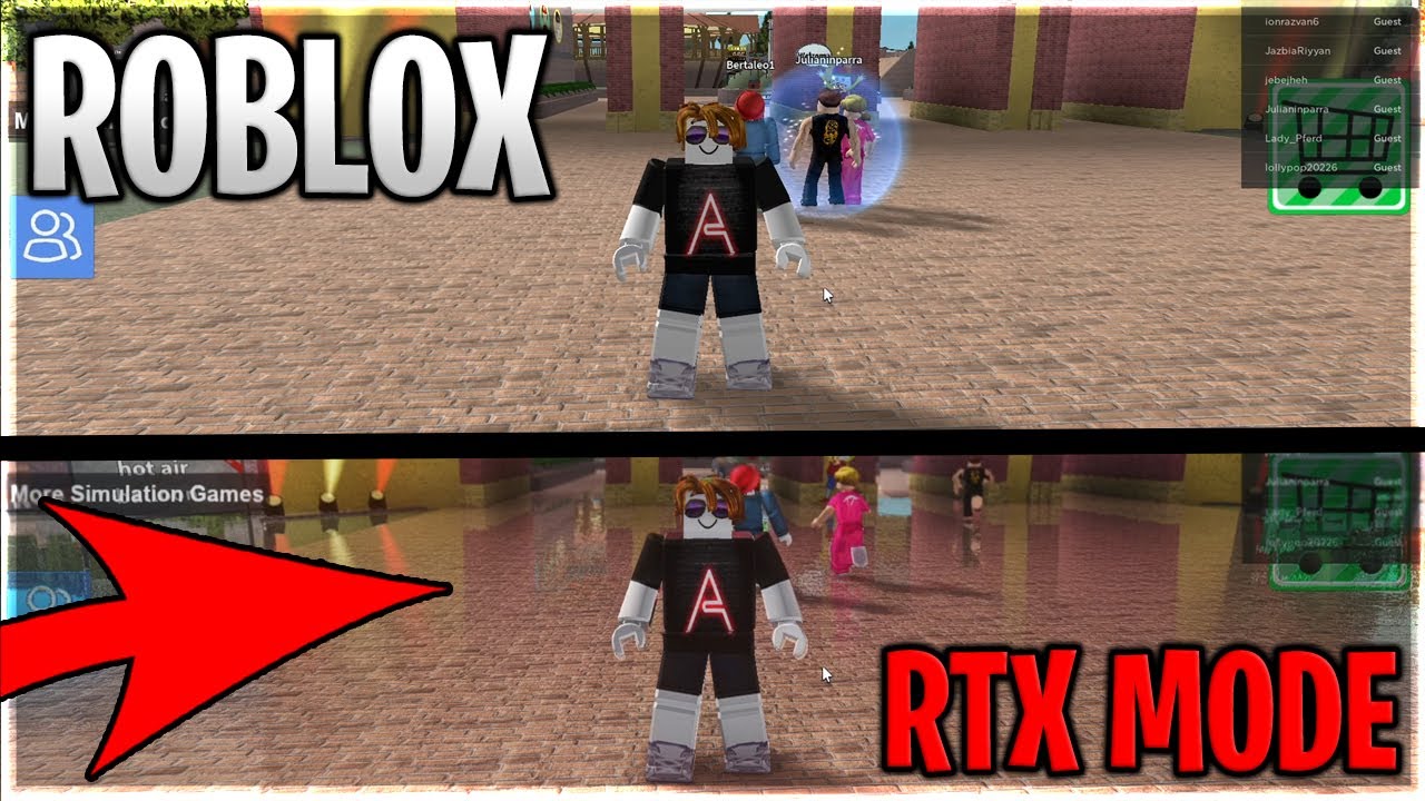 [TUTORIAL] How To Play Roblox RTX Mode Ray Tracing Shaders HD Simple In ...