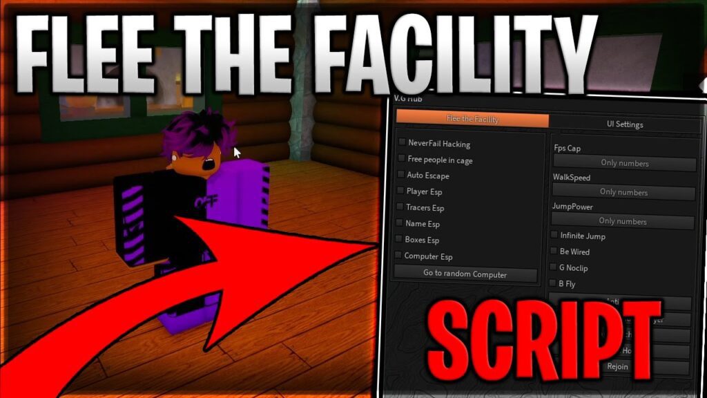 [ EVENT ️ ] Flee the Facility Script Hack Auto Farm, ESP, Auto Escape ...