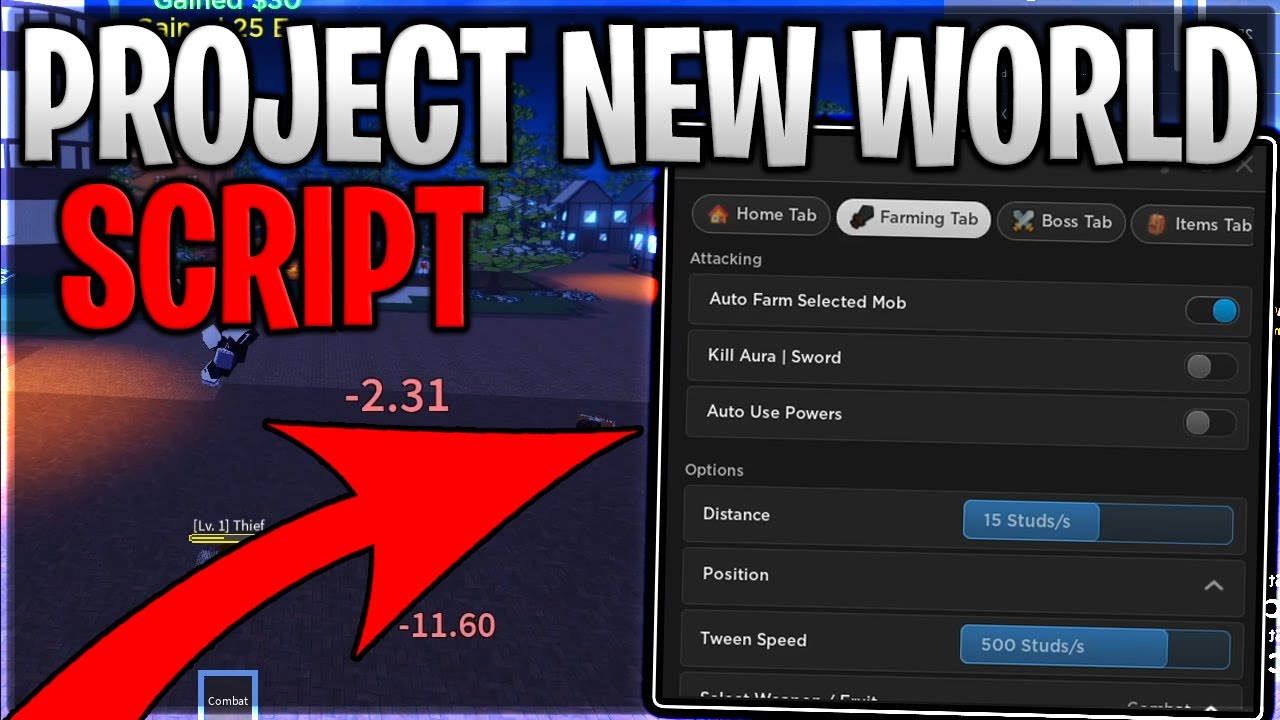 [UPDATE 5] Project New World Script Hack Auto Farm, Devil Fruits, Kill ...