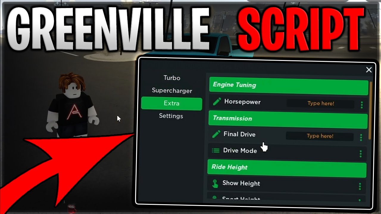 (holiday Update Cars+more!) Greenville Script Hack Auto Farm Speed Hack 