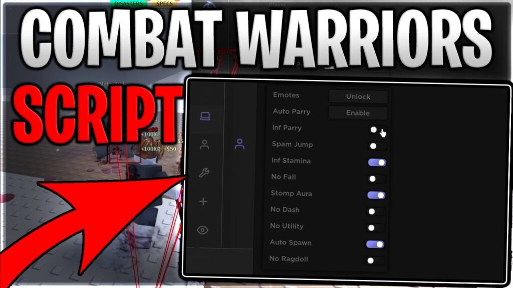 [UPDATE 1] Combat Warriors Script Hack Auto Farm Money, Kill Aura, God