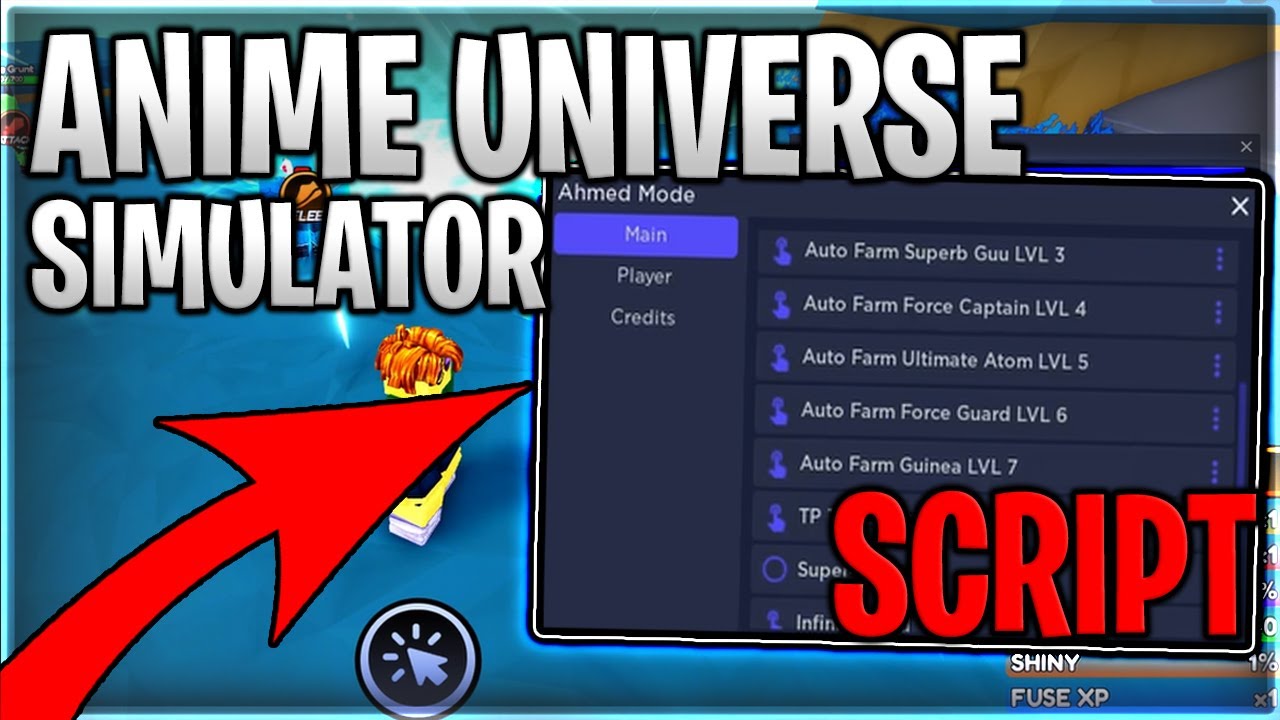 [ NEW] Anime Universe Simulator Script Hack Auto Farm Open Animons