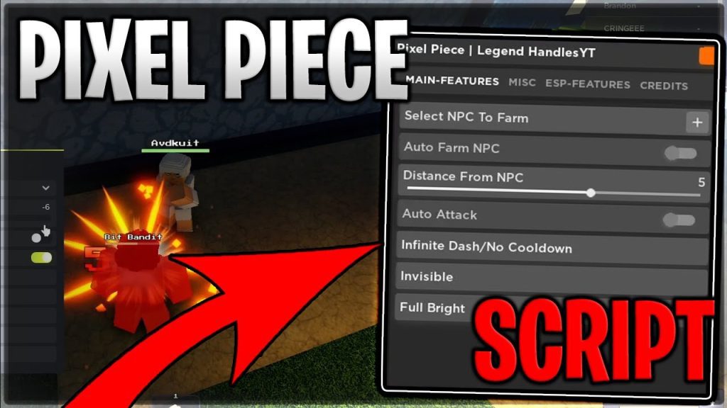 Pixel Piece Script: Auto Farm, Auto Quest, Auto Stats & More