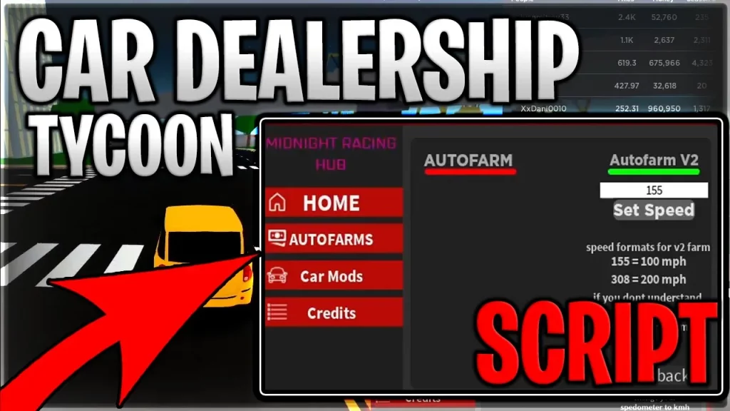 Car Dealership Tycoon Script – Collect All Bricks » Download Free Cheats &  Hacks for Your Game – Caked By Petite