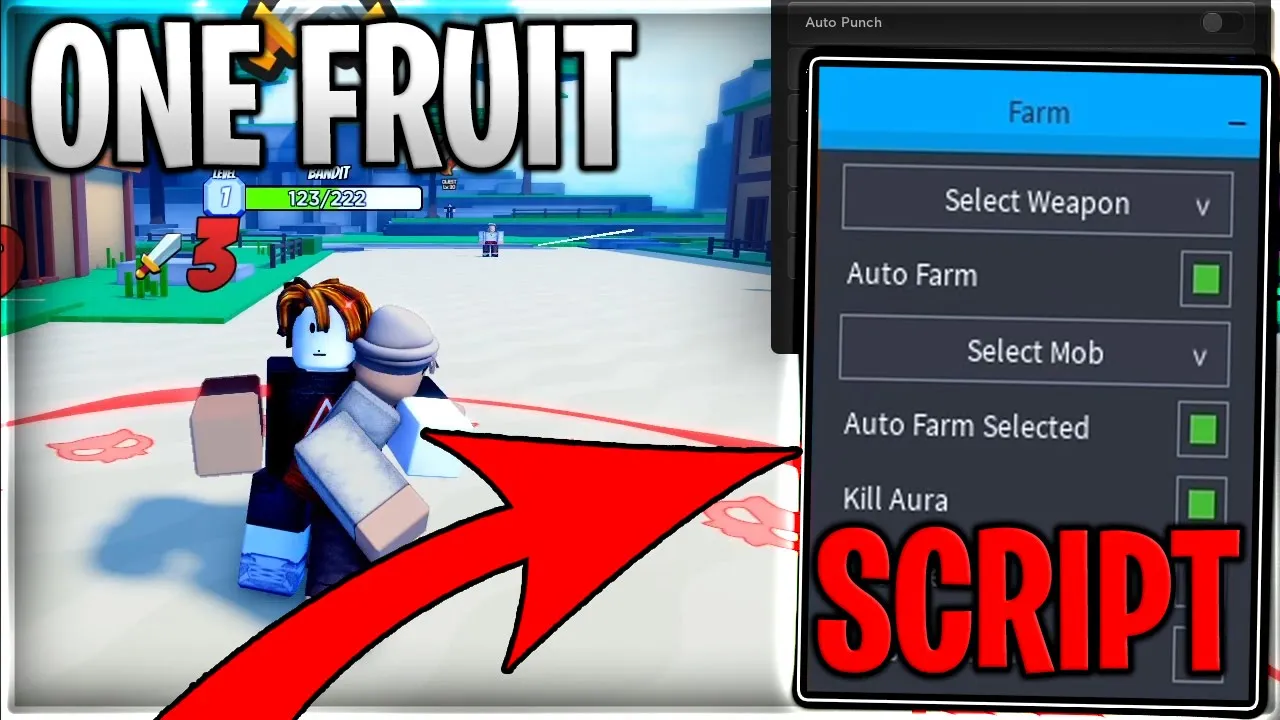 One Fruit Simulator: Auto Farm, Auto Open Chests, Auto Collect