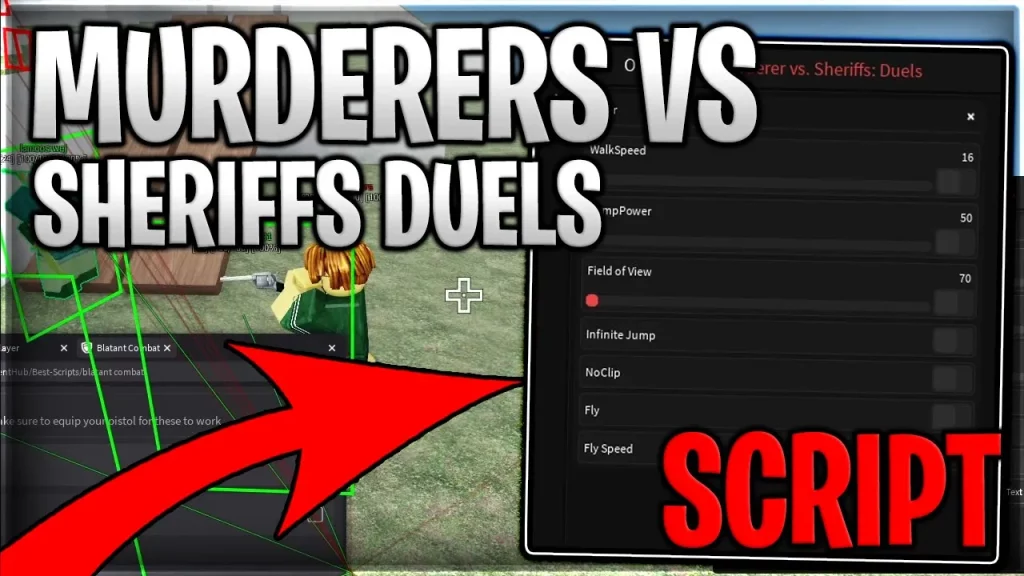 Murderers vs Sheriffs Duels on Roblox! 