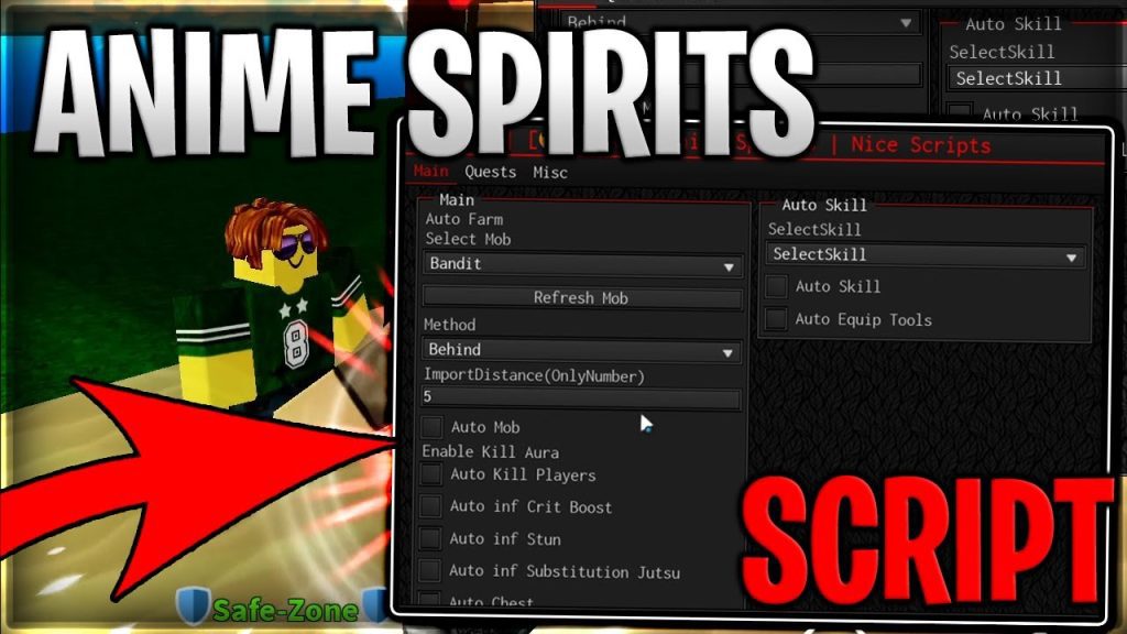 [ YUTA + PETS] Anime Spirits Script Hack Auto Farm Get All Chests ...