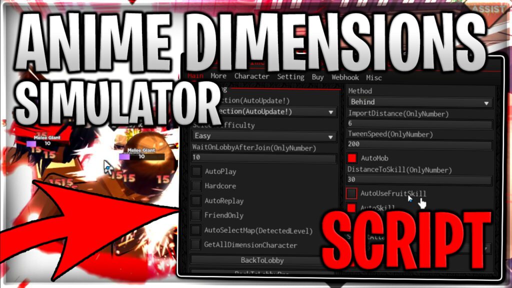Anime Dimensions Simulator Script