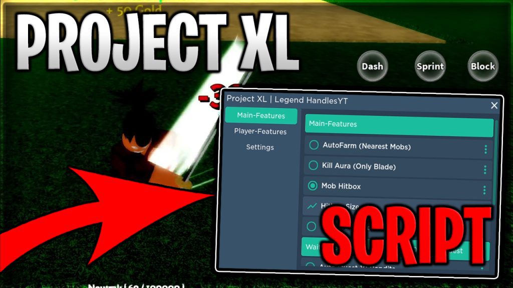 [Update 1] Project XL Script Hack Auto Farm Kill Aura & Max Stats ...