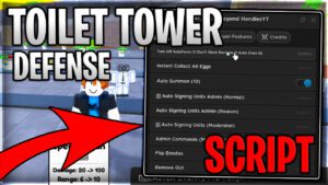 Toilet Tower Defense Script