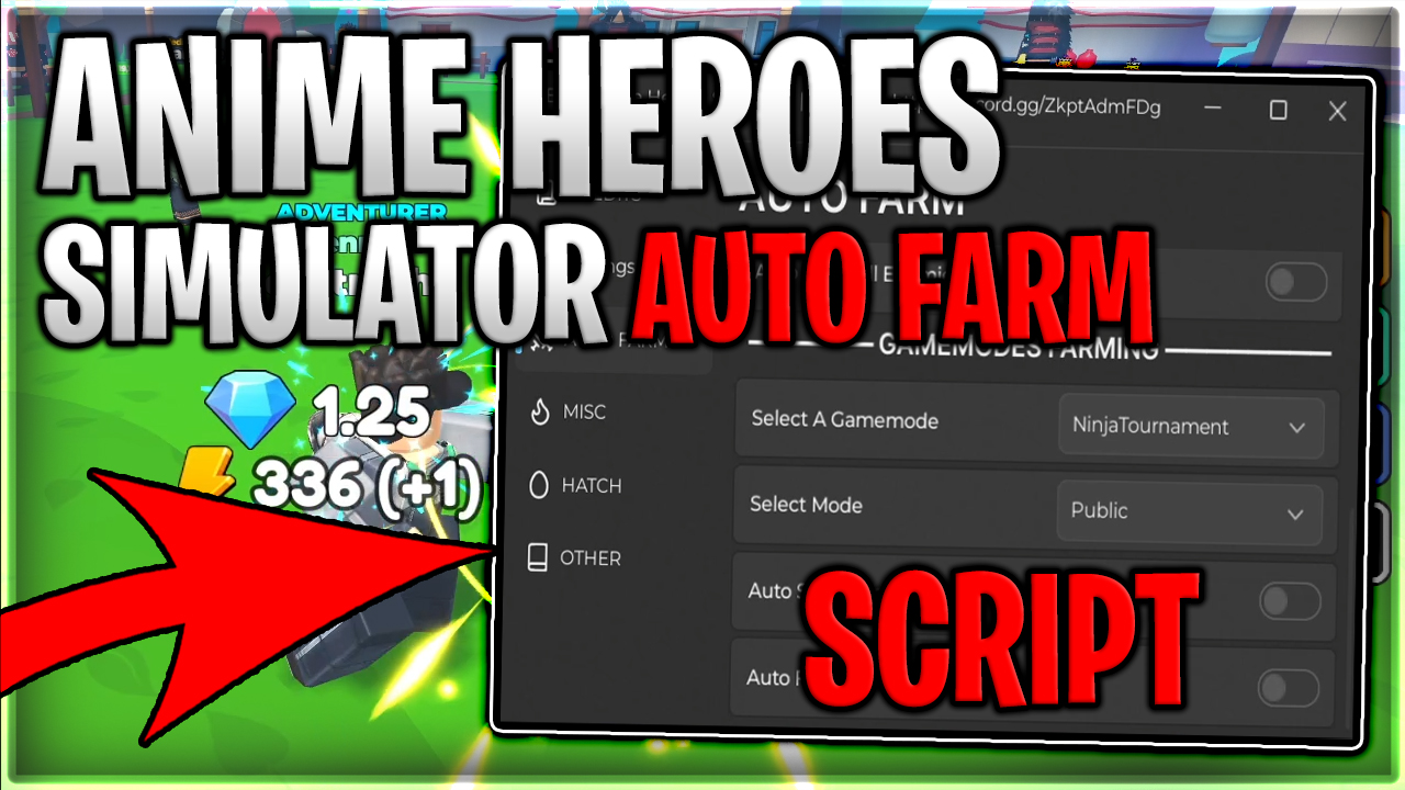 [SUMMER] Anime Heroes Simulator Script Hack Auto Farm Auto Hatch Eggs ...