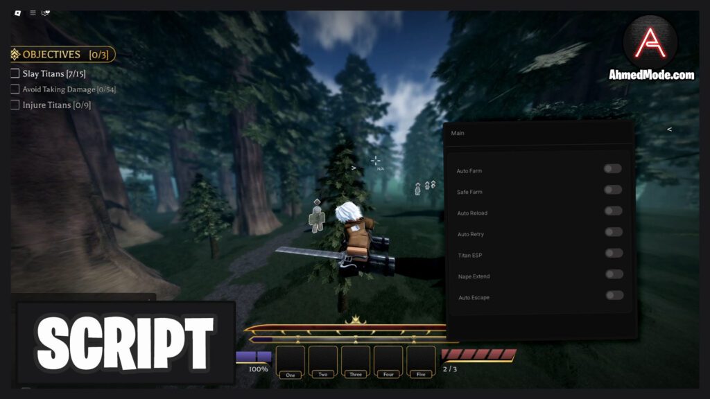 Download the best Attack on Titan Revolution script for Roblox 2025 with Auto Farm, Kill Aura & ESP for fast titan kills and easy wins.