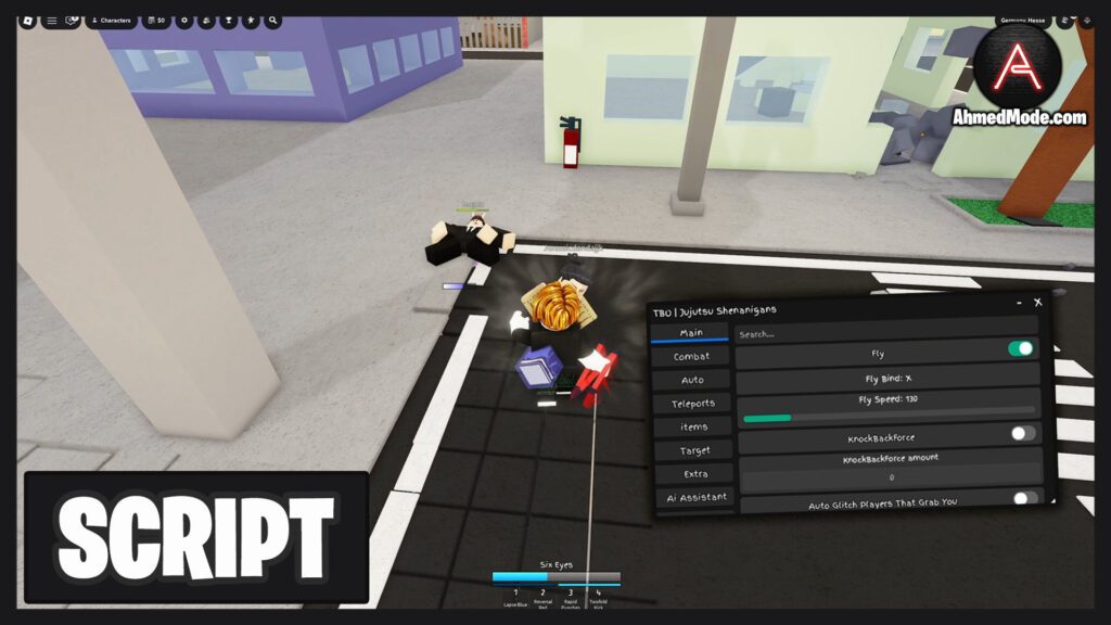 Jujutsu Shenanigans Script Auto Farm, Kill Aura, Bring Items, God Mode & Fly – Roblox
