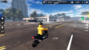 BikeWorld script for Roblox – Auto Drive and Infinite Money showcase