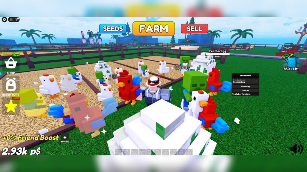 Grow Eggs script Infinite Egg Seeds Coins – Roblox