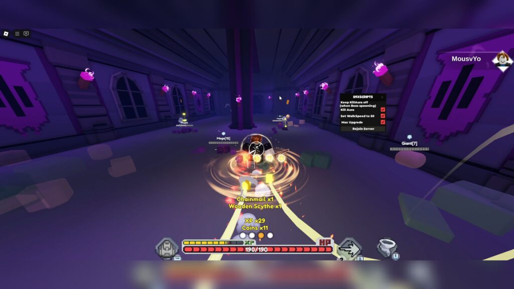 Pixel Blade Script Kill Aura, Max Upgrades & WalkSpeed – Roblox