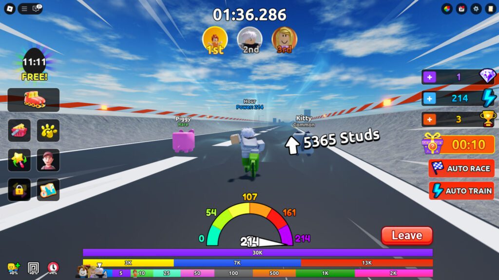 Roller Training Script Infinite Gems Auto Race Wins Buy Eggs Preview.