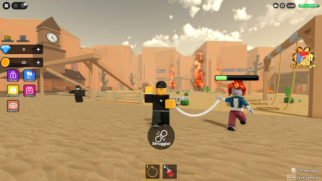 Rope Battles Script Kill Aura, Infinite Gems & Coins – Roblox