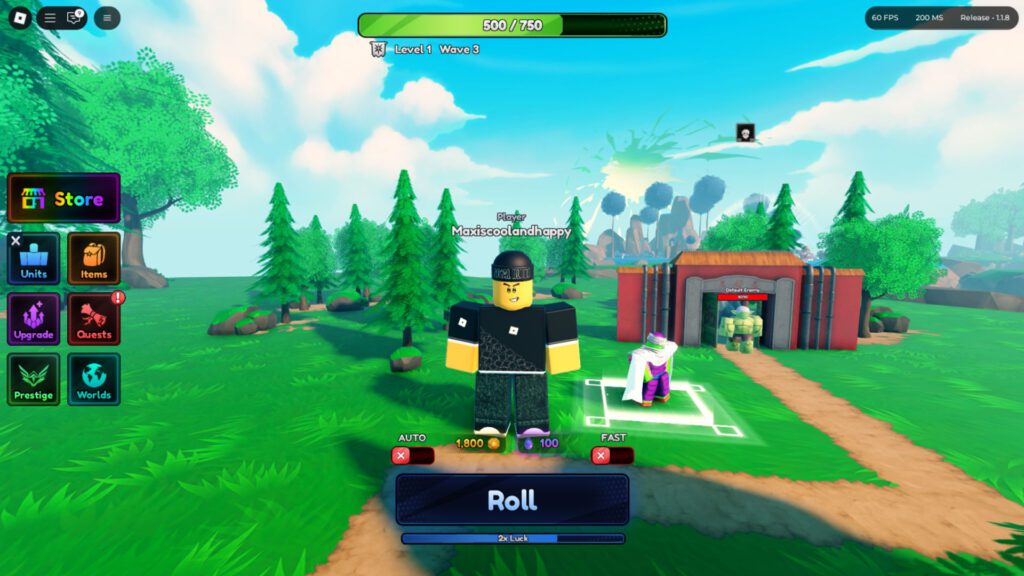 Anime Defense RNG Script Auto Fast Roll, Infinite Gems & Auto Rebirth – Roblox