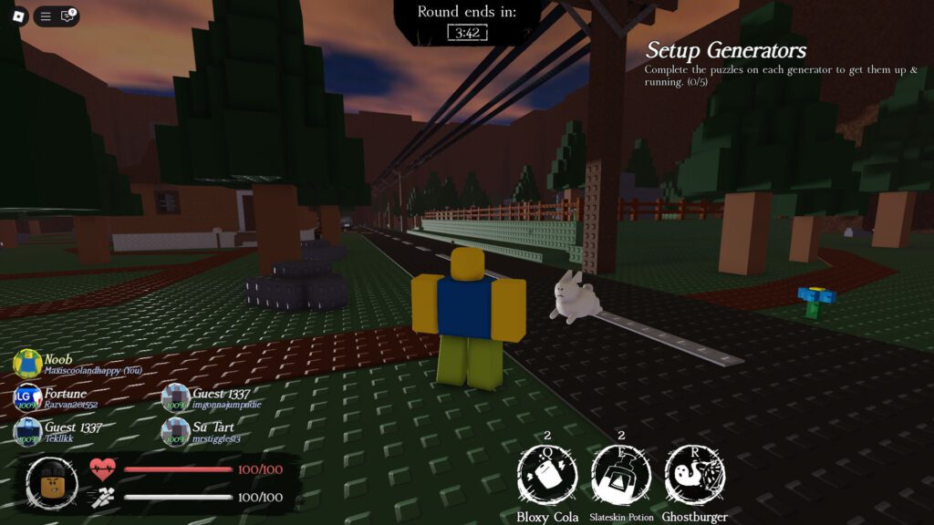 Forgotten Script Auto Finish Generators, WalkSpeed, God Mode & ESP – Roblox