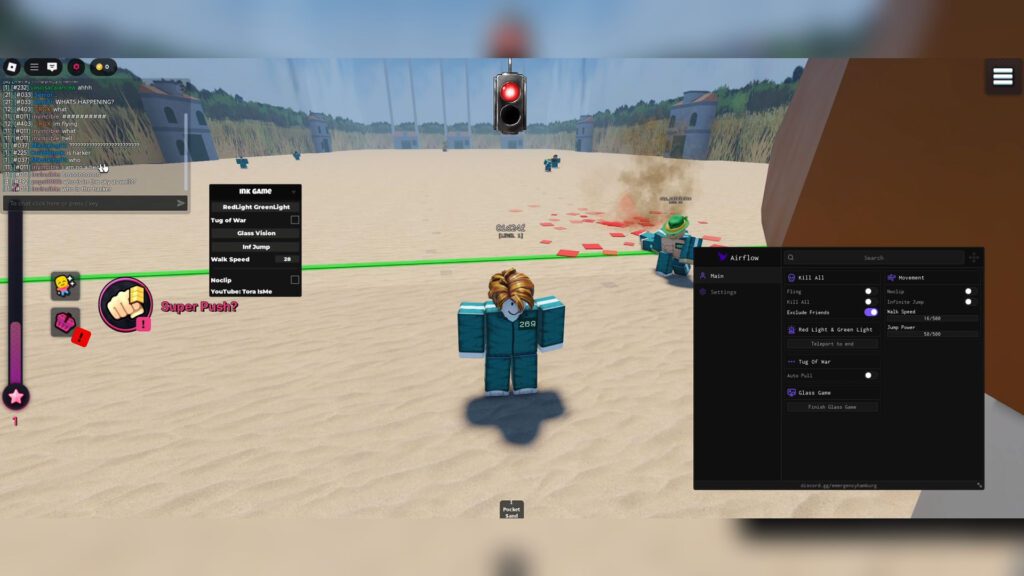 Ink Game Script God Mode, Kill Aura, Infinite Won & Auto Win – Roblox