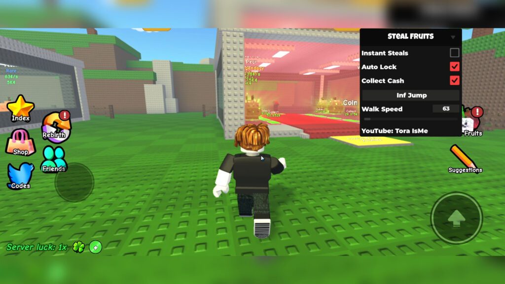 Steal Fruits Script Instant Steal, Collect Cash & Auto Lock – Roblox