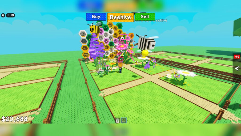Build A Beehive Script Auto Plant, Auto Sell & Infinite Money – Roblox