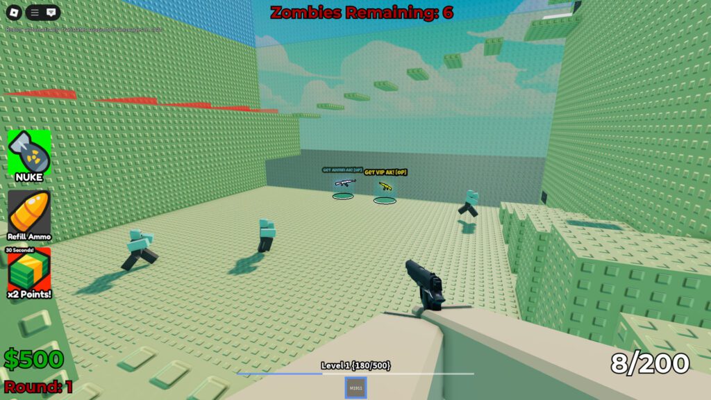 Zombie Tower Script Kill Aura, Infinite Cash & Mod Guns – Roblox