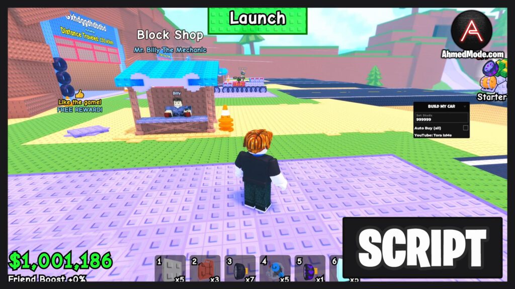 Build My Car Script Auto Farm, Infinite Money & Auto Buy All – Roblox