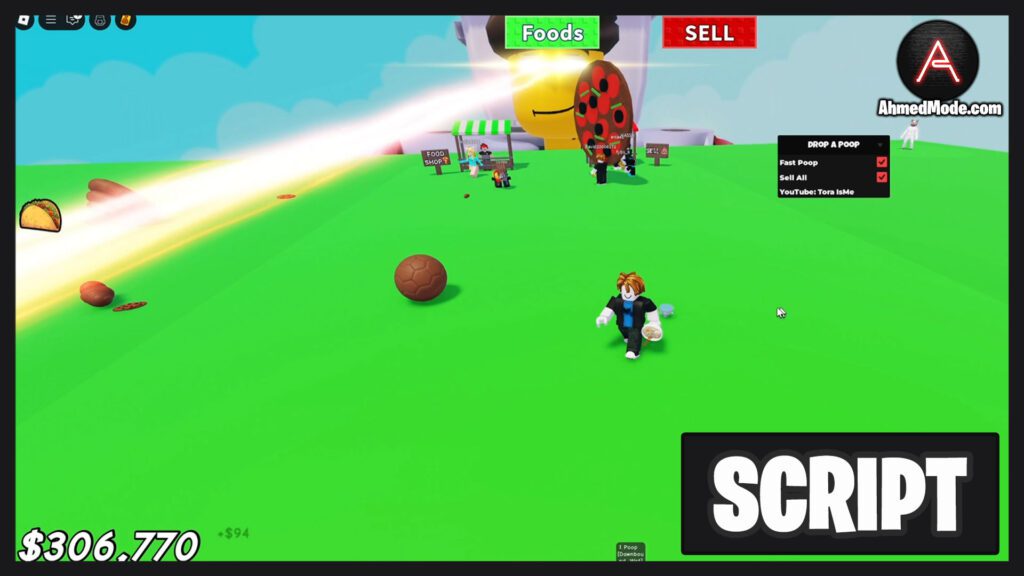 Drop a Poop Script Auto Farm, Auto Sell, Auto Poop & Infinite Money – Roblox