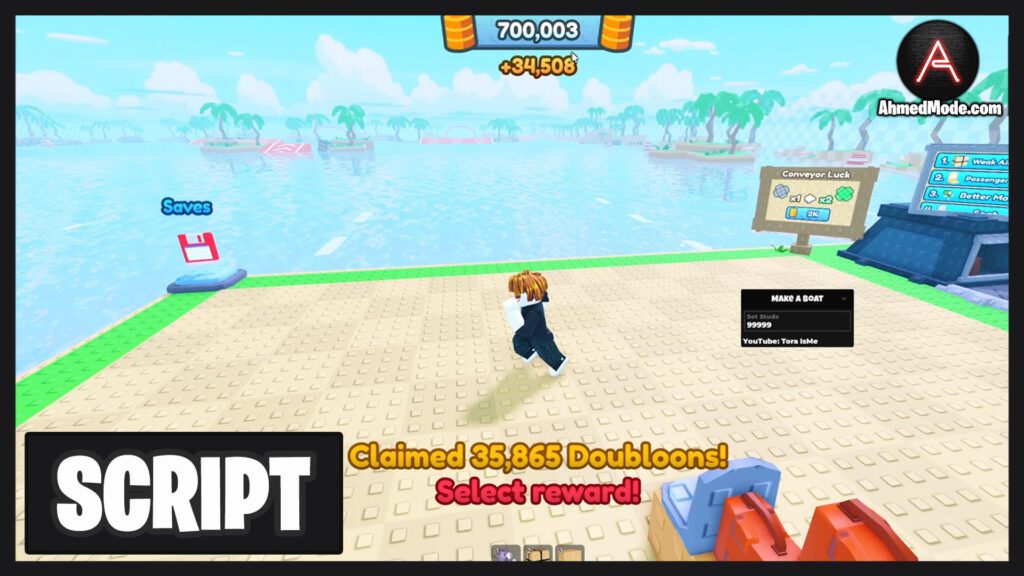 Make a Boat Script Infinite Cash – Roblox
