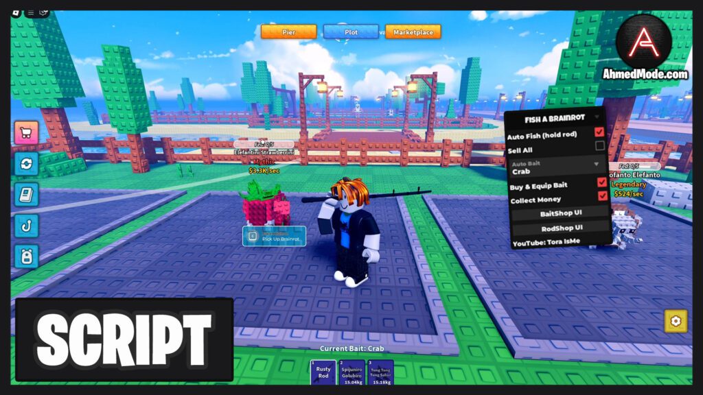 Fish a Brainrot Script Auto Fish, Collect Cash, Infinite Money & Auto Sell – Roblox
