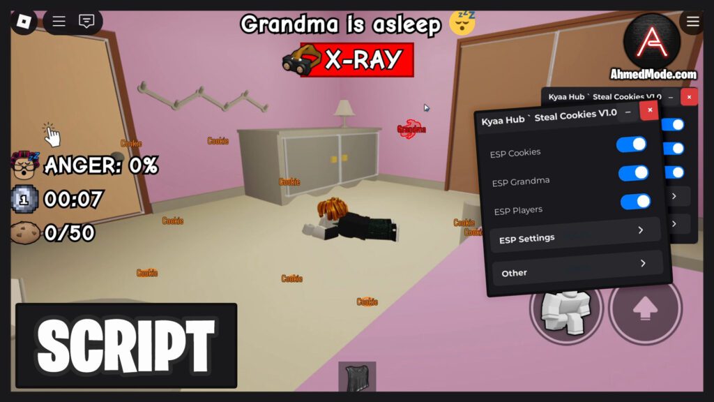 STEAL COOKIES Script Instant Steal Cookies, God Mode & ESP – Roblox