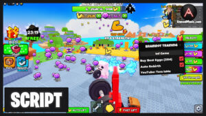 Brainrot Training Evolution Script Infinite Gems, Buy Best Eggs & Auto Rebirth – Roblox