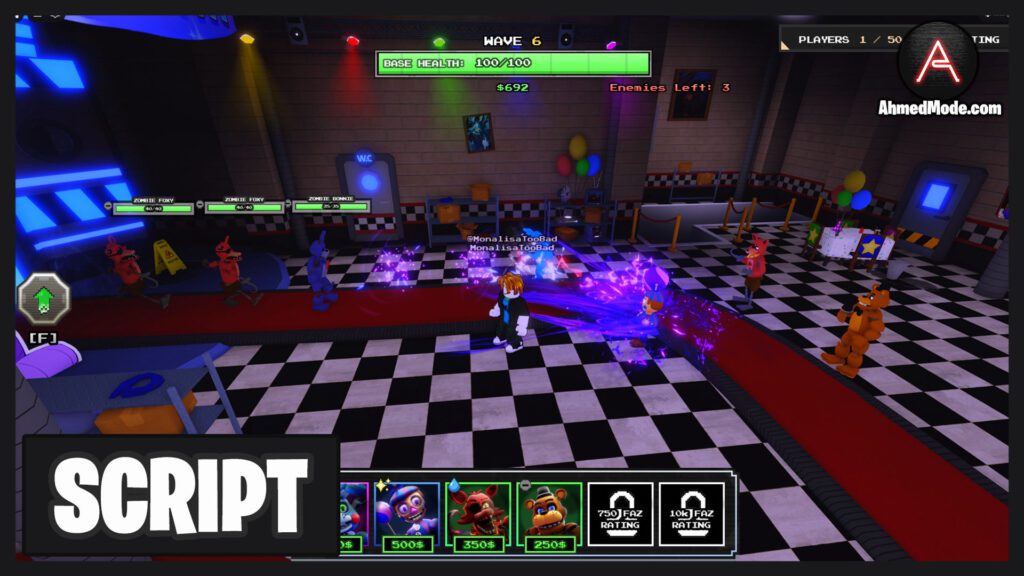 Five Nights TD 2 Script Auto Farm, Auto Place & Auto Upgrade – Roblox
