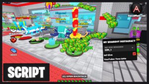 My Brainrot Restaurant Script Infinite Money & Infinite Rewards – Roblox