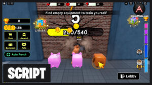Punch Wall Script Auto Farm, Instant Punch & Infinite Money – Roblox