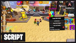 Push and Slide Script Infinite Money, Infinite Wins & Buy Best Eggs – Roblox