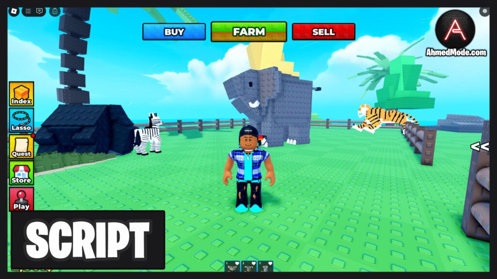 Raise Animals Script Auto Feed, Walkspeed & Auto Ride – Roblox