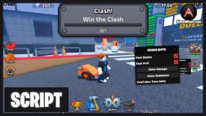 Crash Bots Script Fast Battle, Fast PVP & Goto Summon Garage – Roblox