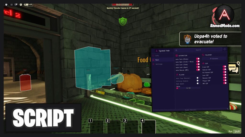 Deadly Delivery Script Auto Farm, Auto Loot & ESP – Roblox