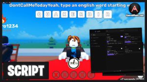 Last Letter Script Auto Type Infinite Tokens – Roblox