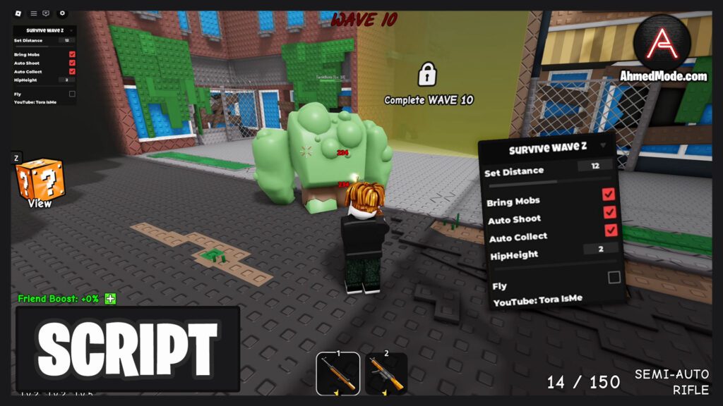 Survive Wave Z Script Auto Shoot Bring Mobs Auto Collect – Roblox