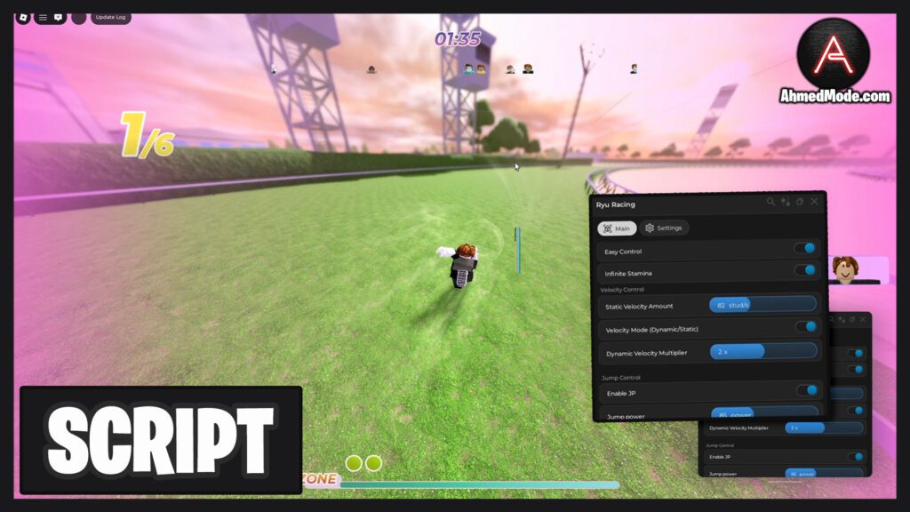 Uma Racing Script Infinite Stamina & Walkspeed – Roblox
