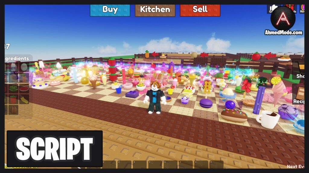 Craft Food Script Auto Craft Auto Buy Collect Cash Auto Sell – Roblox