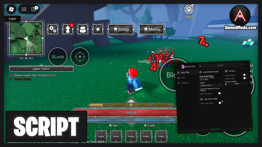 Jujutsu: Zero Script Auto Farm, Kill Aura & Max Stats – Roblox