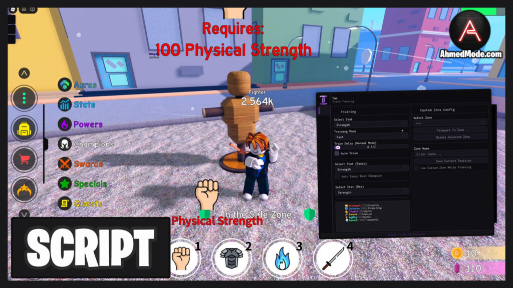 Anime Fighting Simulator: Endless Script Auto Farm & Max Stats – Roblox