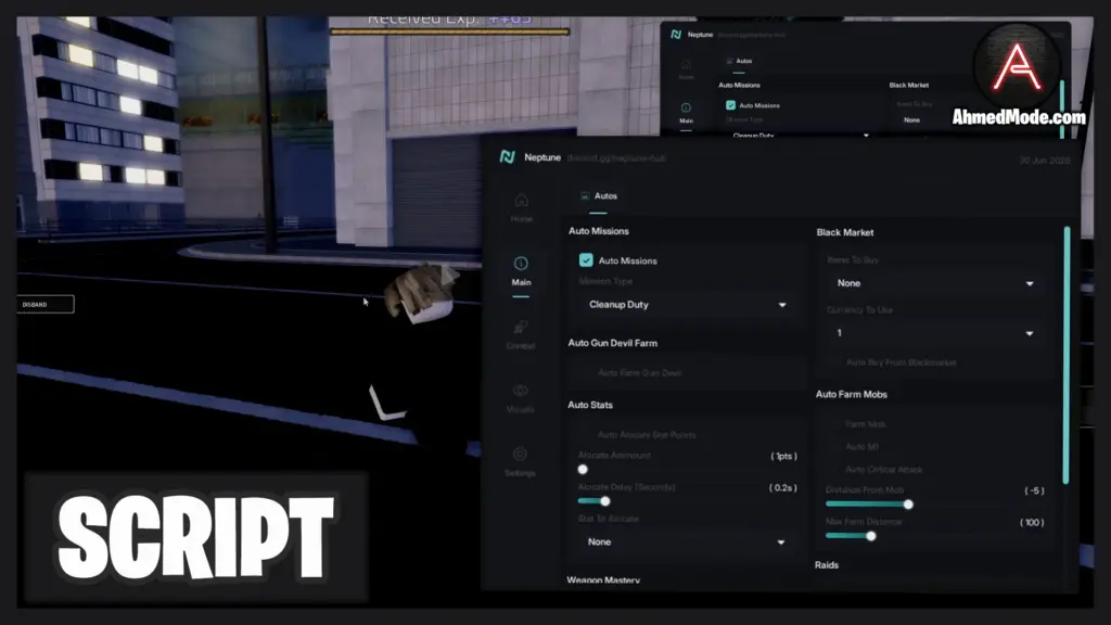 Devil Hunter Script Auto Farm, Kill Aura & Max Stats – Roblox