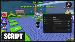 Escape Waves For Lucky Blocks Script Auto Find, Collect Cash, Upgrade All, Buy Speed & Auto Rebirth – Roblox